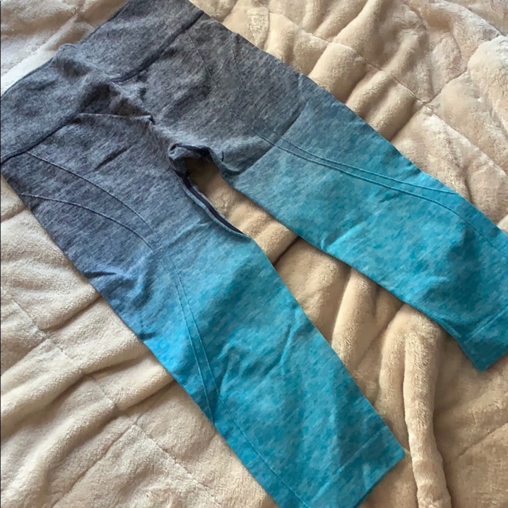Knit ombré legging